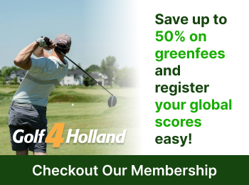 Golf4Holland Membership - Enjoy up to 50% off greenfees and register your scores worldwide—simple, fast, and hassle-free!
